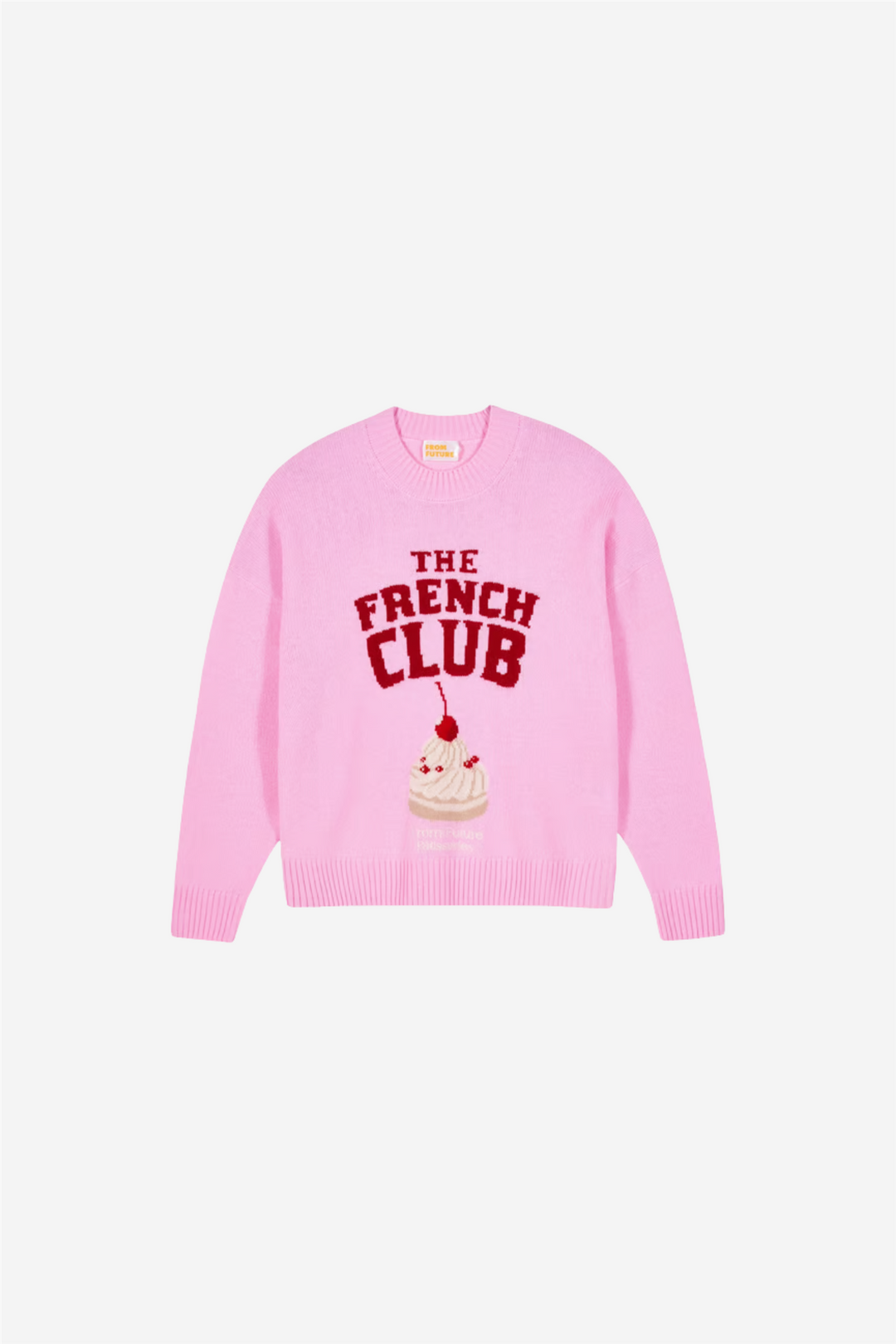 From Future Genser & Cardigan Crewneck Sweater The French Club Ballet Pink