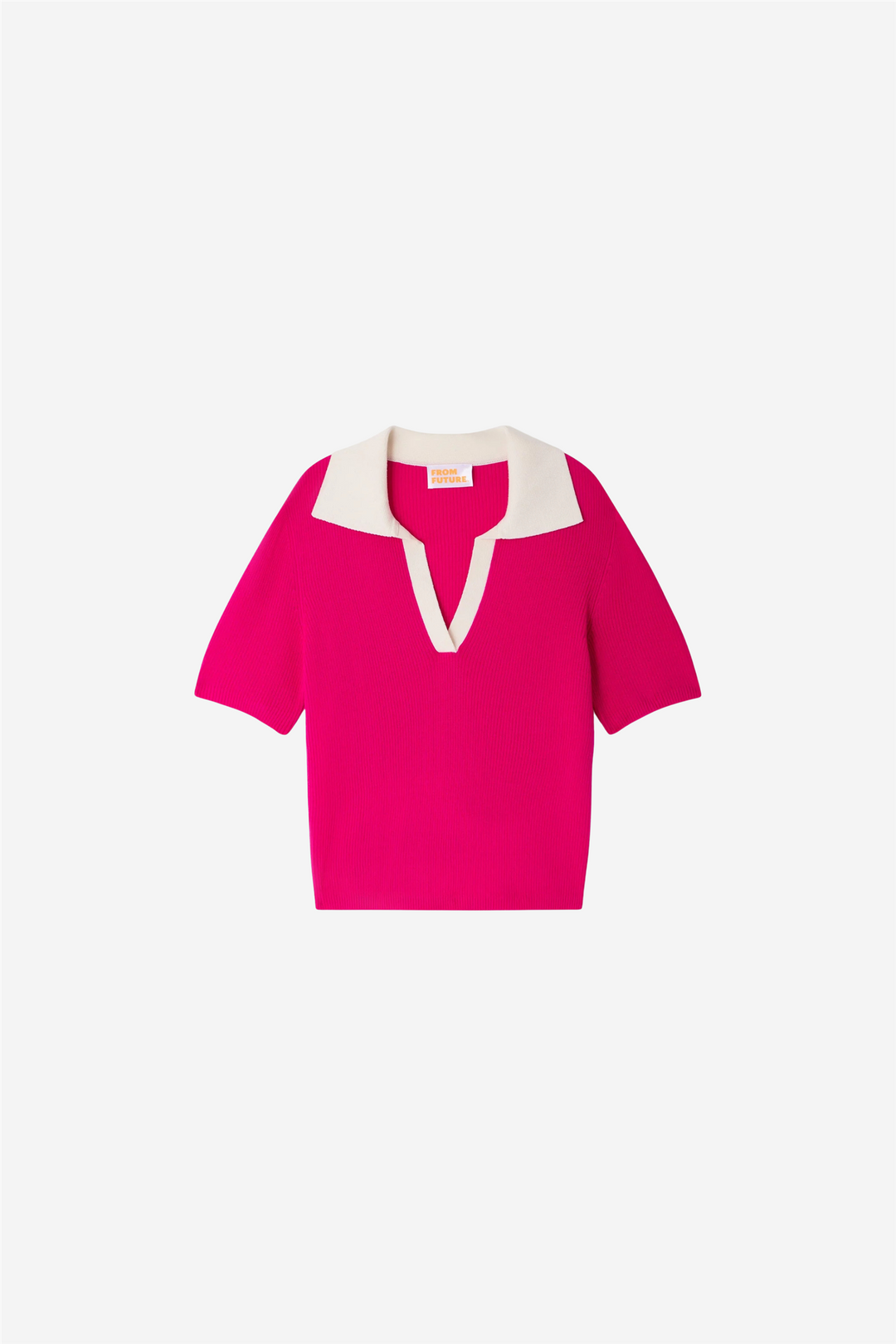 From Future Genser & Cardigan Crewneck Sweater Tropical Raspberry