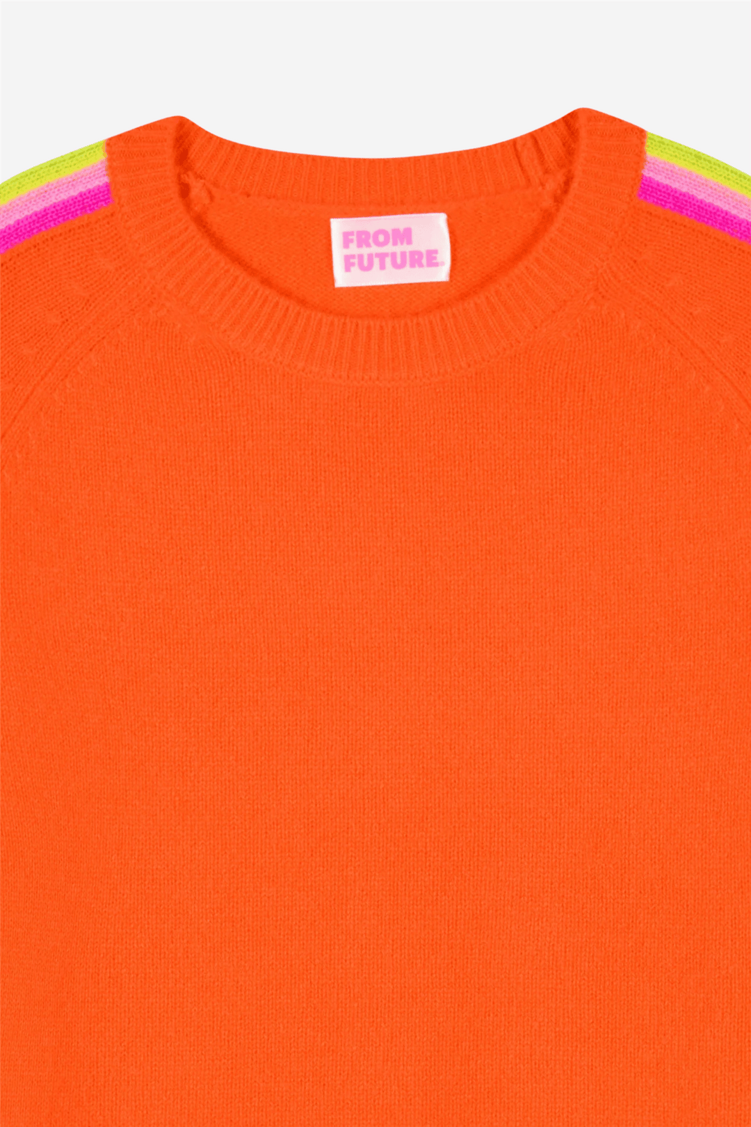 From Future Genser & Cardigan Crewneck Sweaters Cosmic Orange