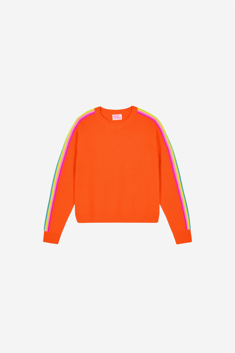 From Future Genser & Cardigan Crewneck Sweaters Cosmic Orange