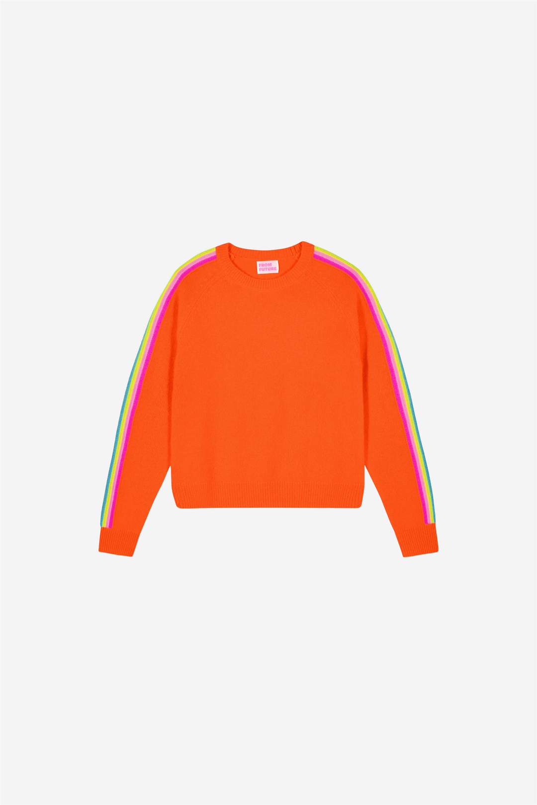 From Future Genser & Cardigan Crewneck Sweaters Cosmic Orange