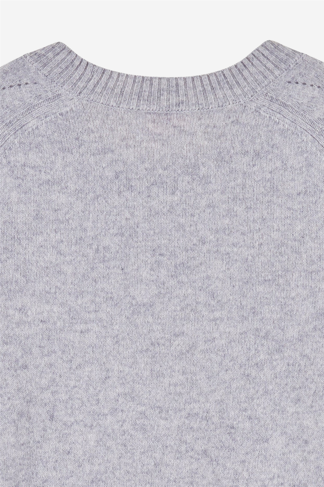From Future Genser & Cardigan Hearts Crewneck Sweater Gris Chine Clair