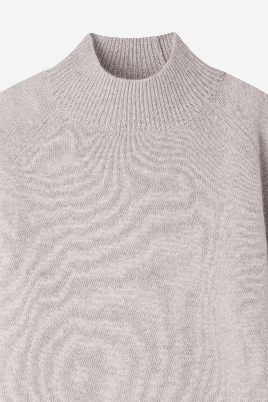 From Future Genser &amp; Cardigan Striped Mock-Neck Sweater
