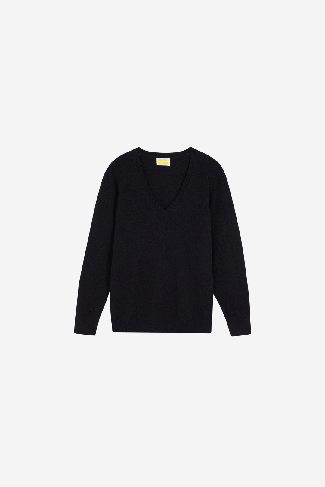 From Future Genser & Cardigan Sweater V-Neck Basic Noir