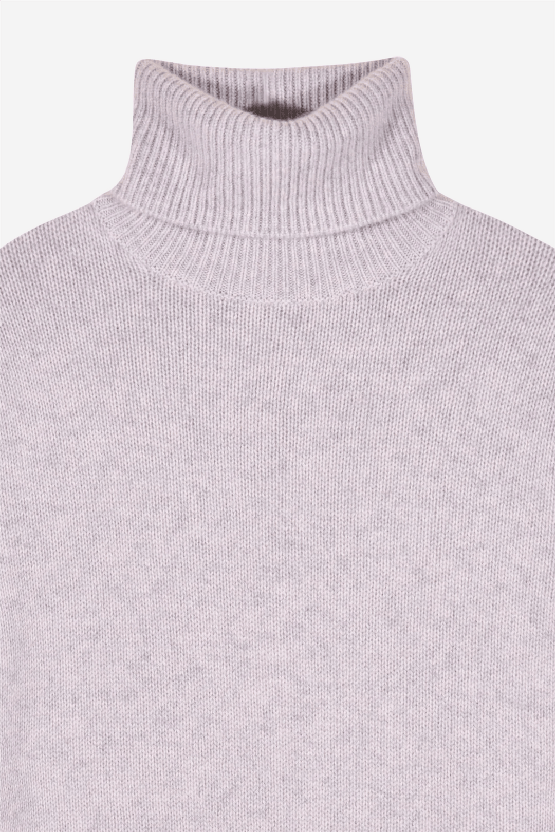 From Future Genser & Cardigan Turtleneck Sweater Light Heather Gray