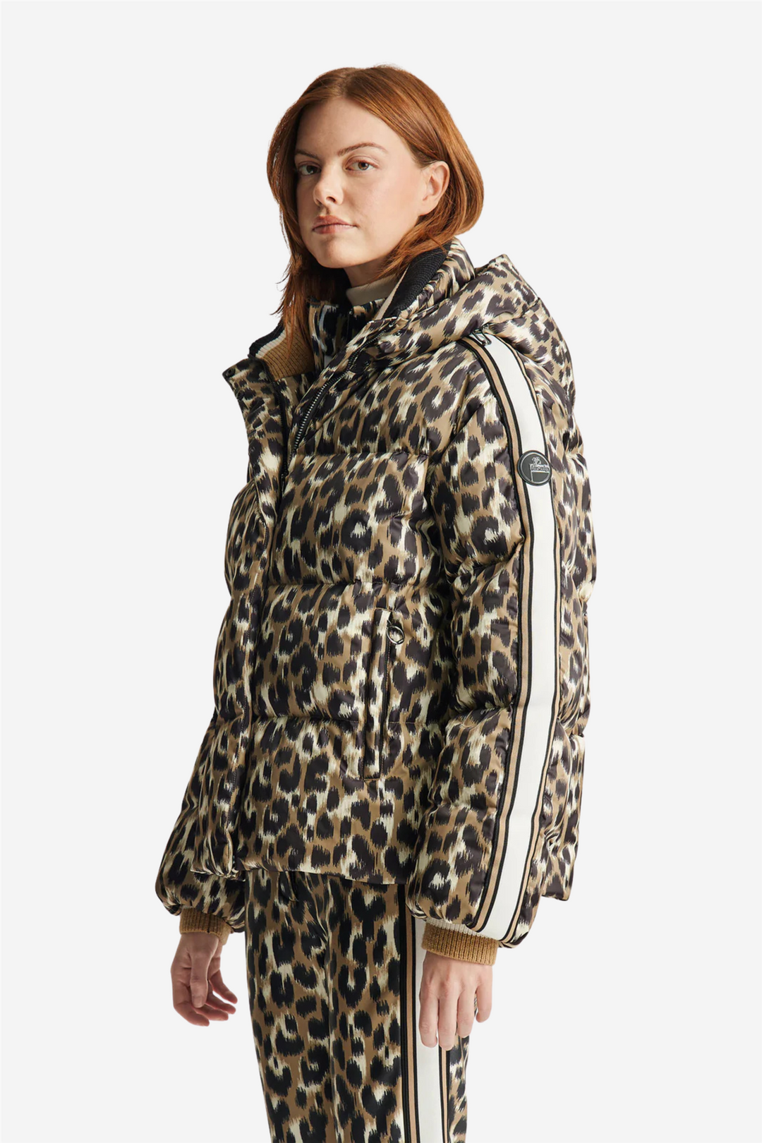 Fusalp Skitøy Ada Jacket Leopard Flou Savane