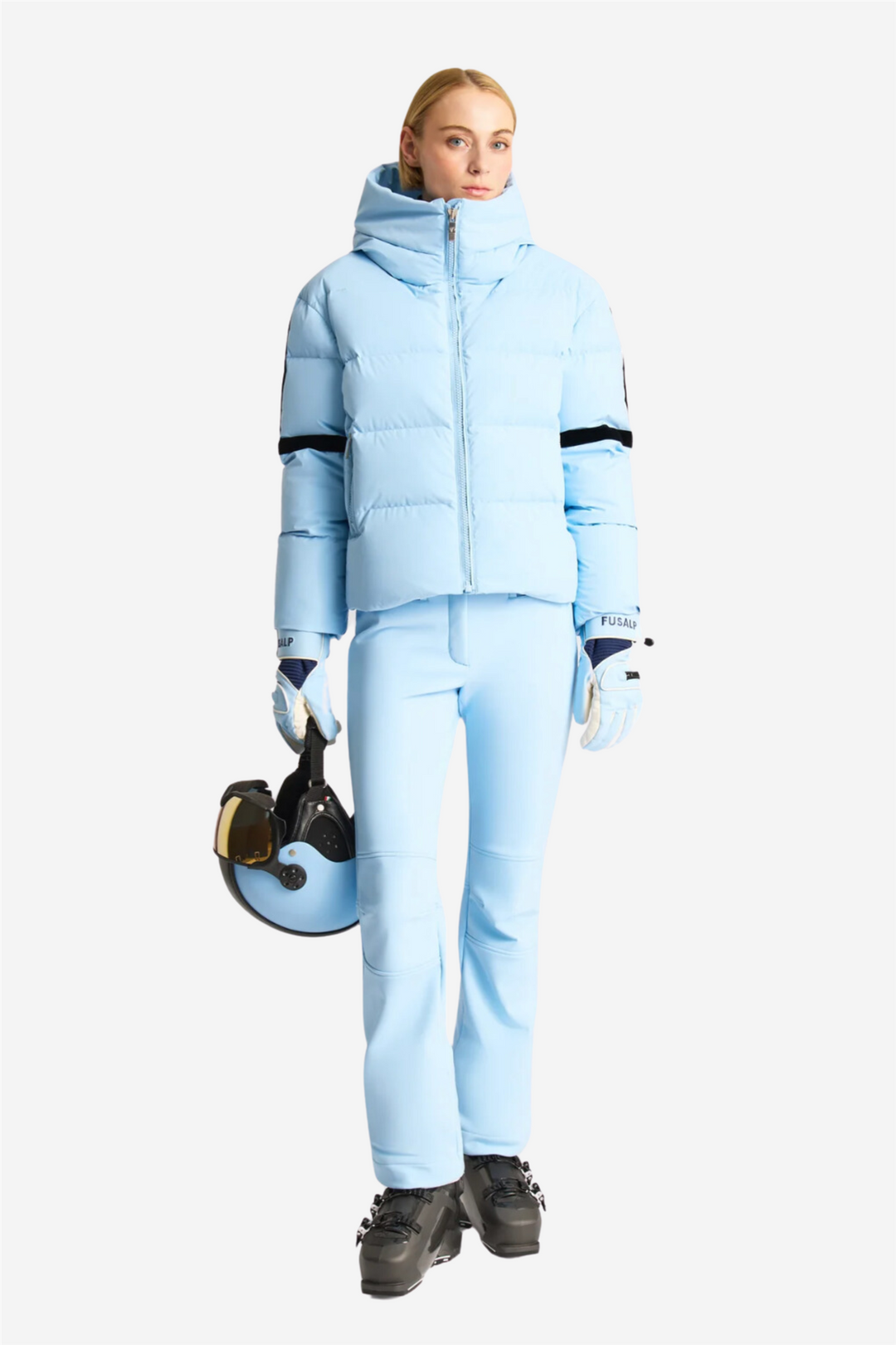 Fusalp Skitøy BARSY WOMEN JACKET Oxygen/Noir