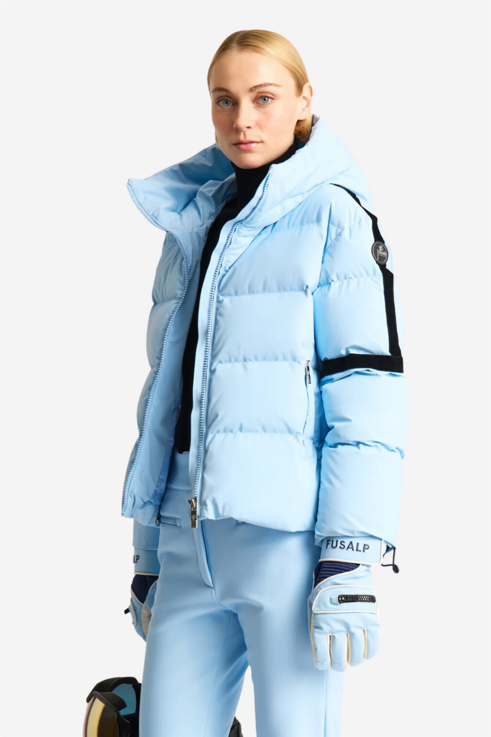 Fusalp Skitøy BARSY WOMEN JACKET Oxygen/Noir