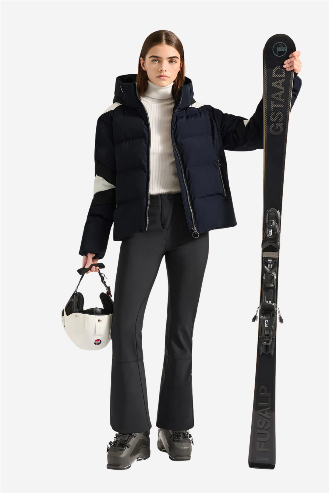 Fusalp Skitøy Charloy Blouson Jacket Marin/Noir/Neige