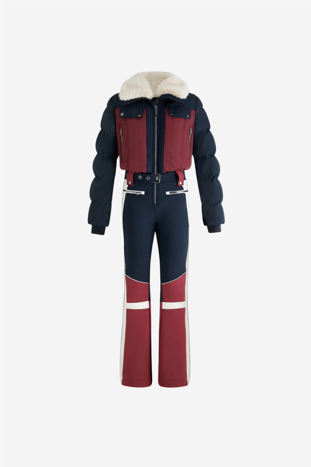 Fusalp Skitøy Karei Suit Acajou/Marin/Neige