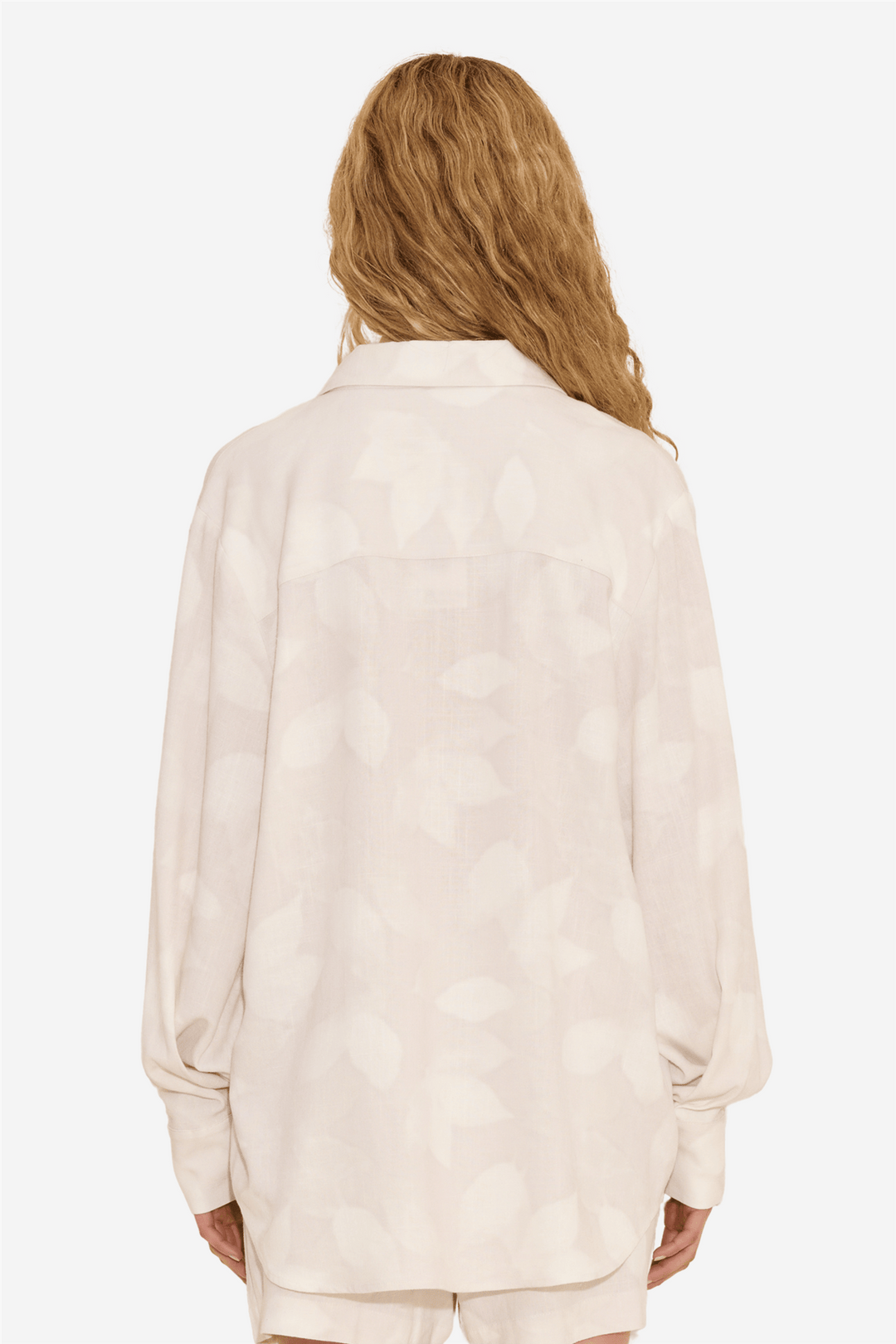 Holzweiler Bluser & Skjorter Cari Print Shirt Ecru Mix