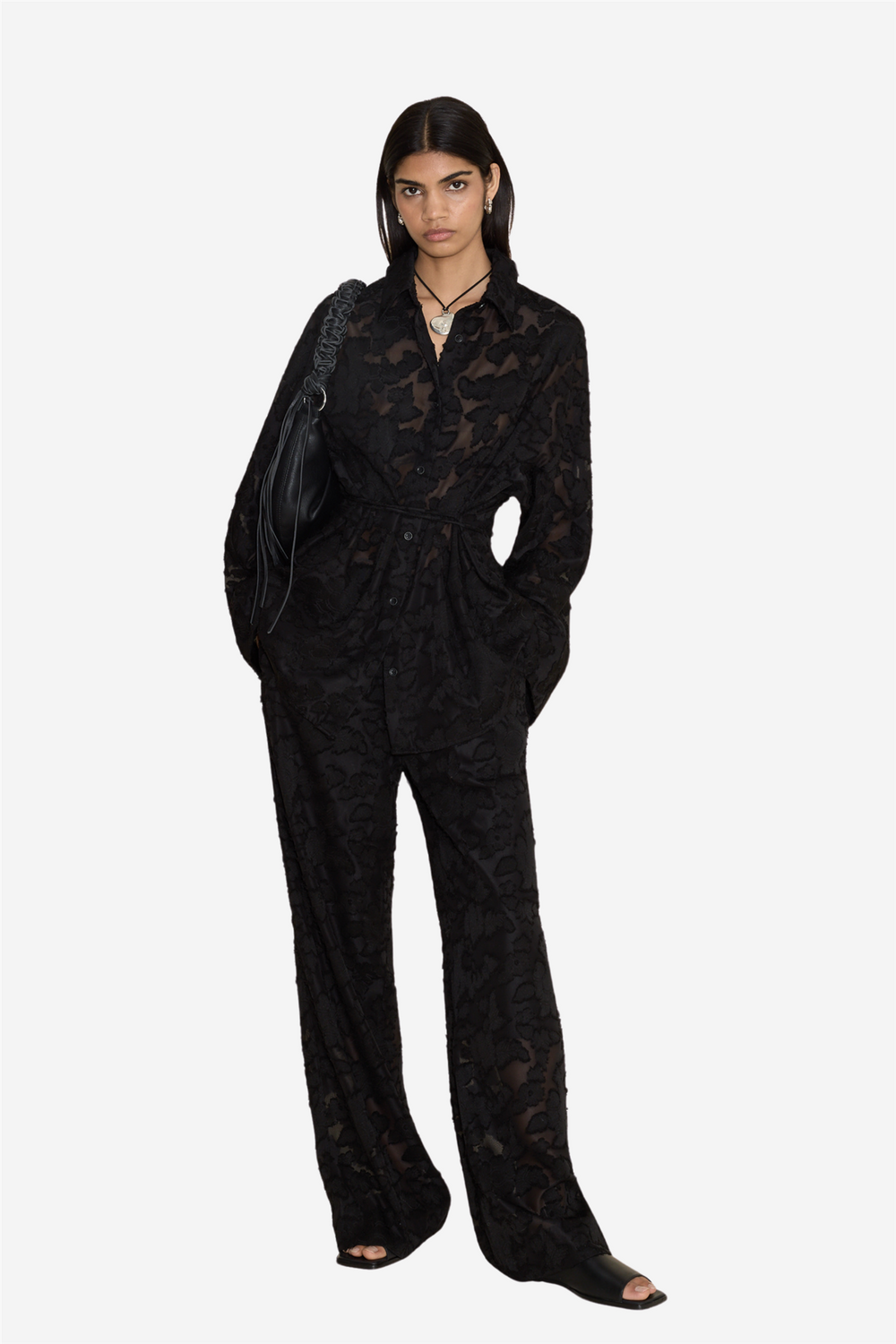 Holzweiler Bluser & Skjorter Jenna Shirt Black