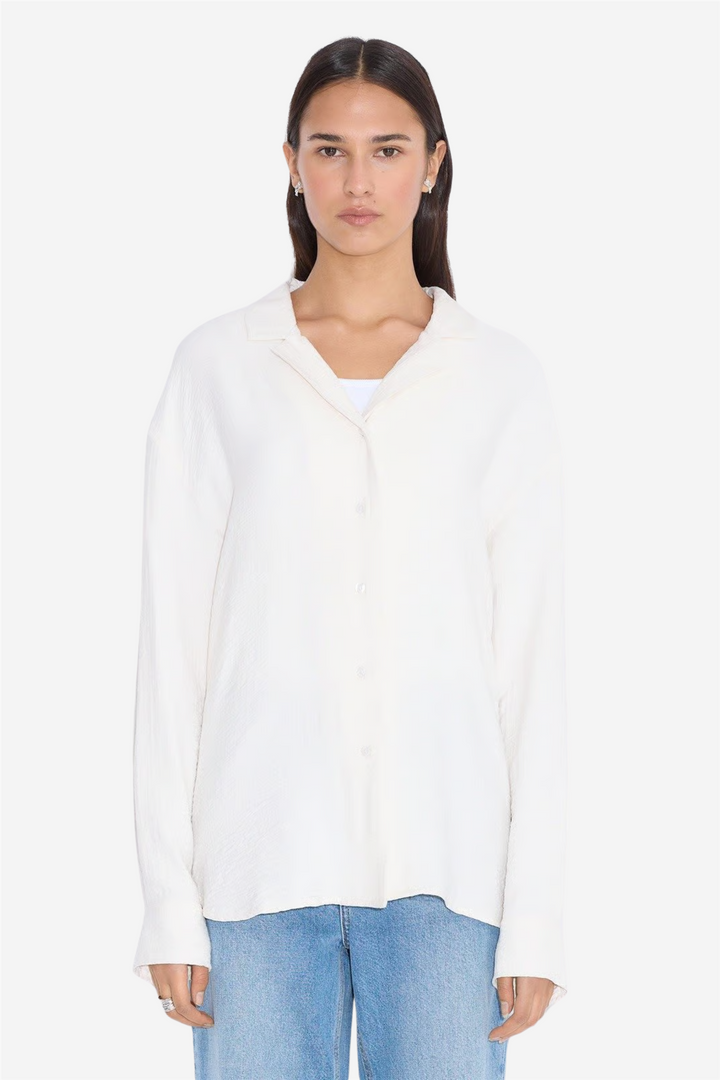 Holzweiler Bluser & Skjorter Summer Relaxed Shirt Off White