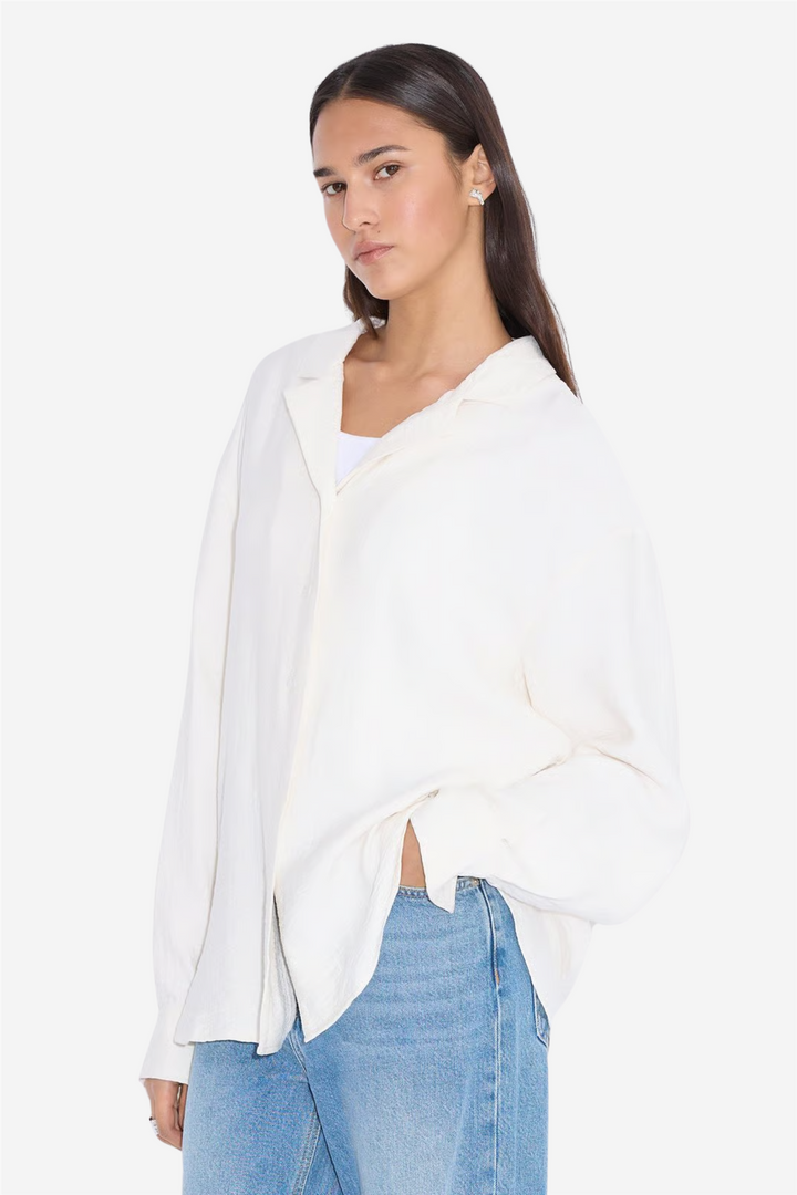 Holzweiler Bluser & Skjorter Summer Relaxed Shirt Off White