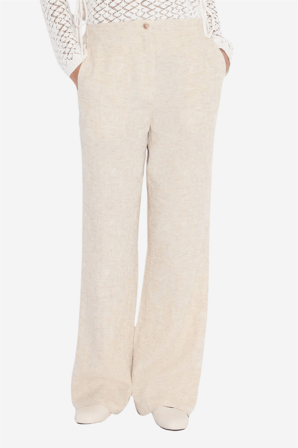 Holzweiler Bukser & jeans Dais Linen Mix Trouser Sand