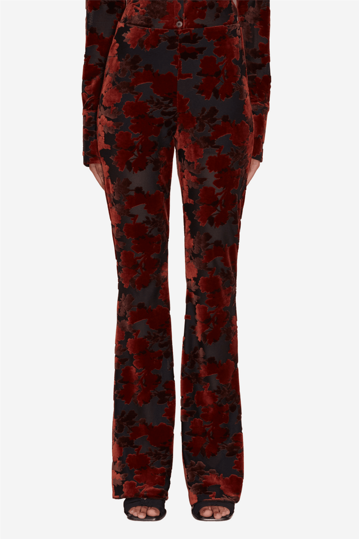 Holzweiler Bukser & jeans Gilly Devore Trousers Brown Mix