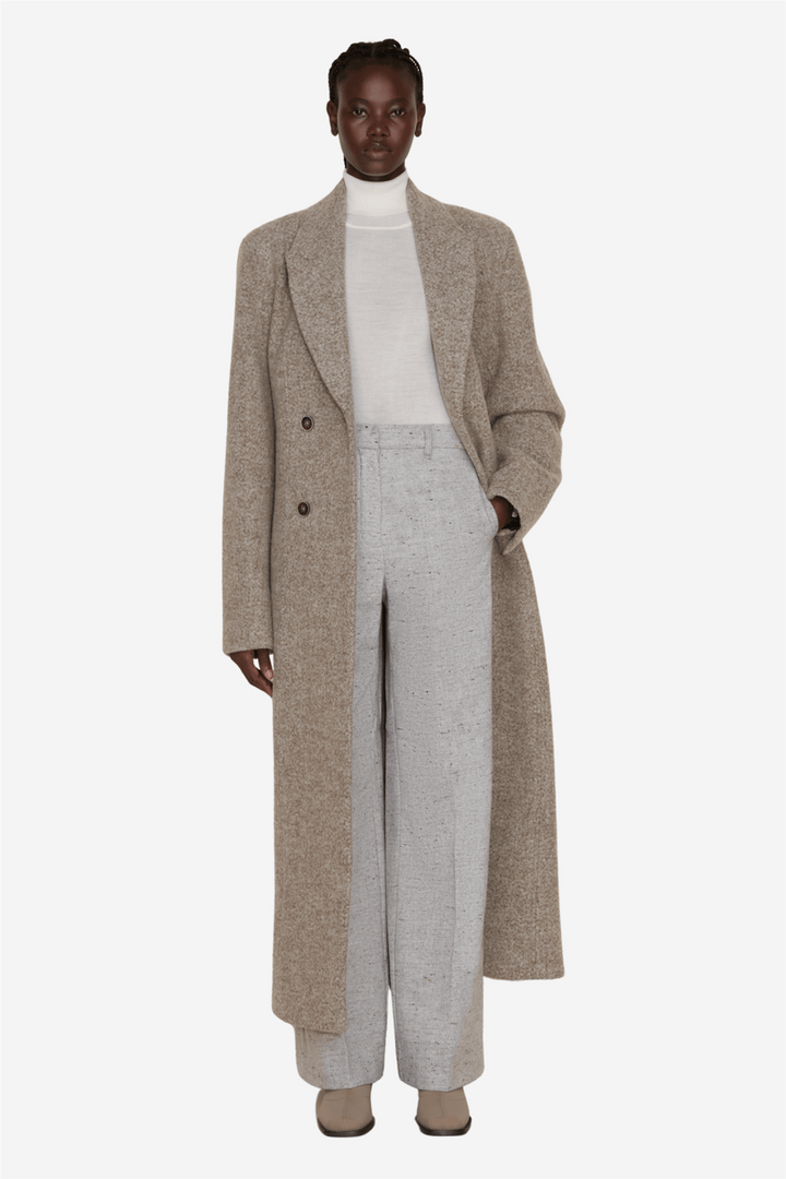 Holzweiler Bukser & jeans Lana Trousers Light Grey Mix