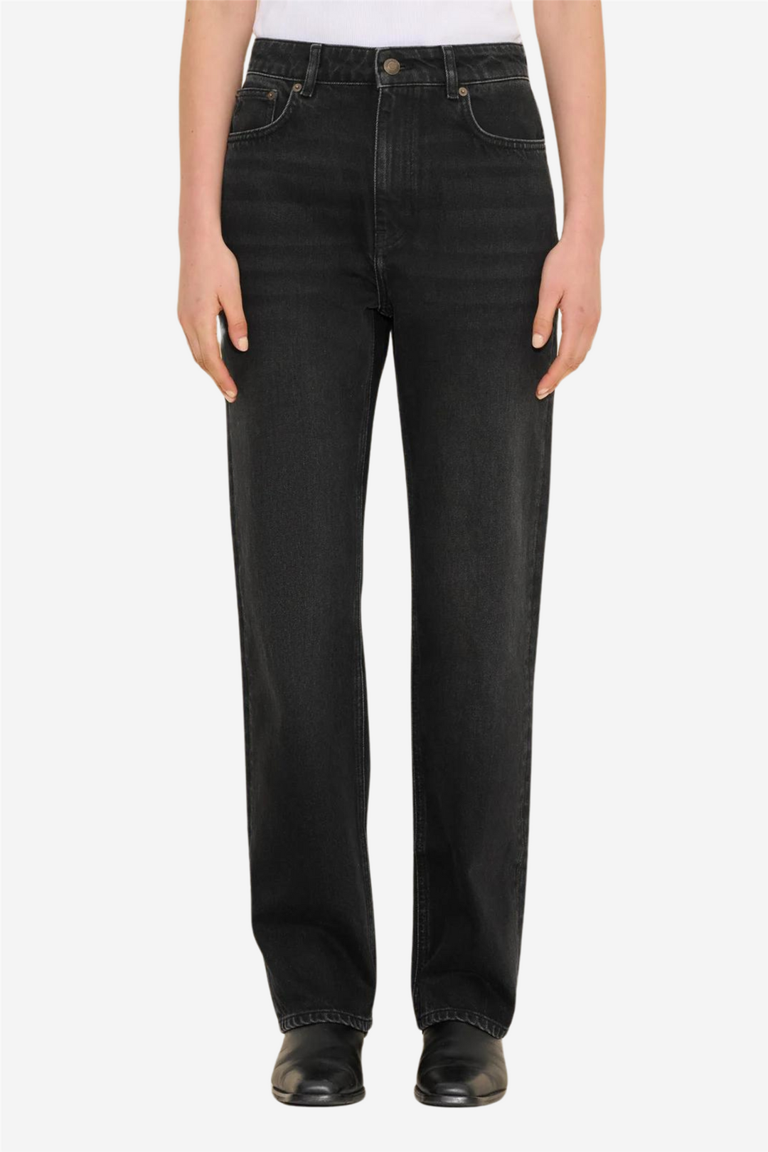 Holzweiler Bukser & jeans Regular Jeans Black Washed