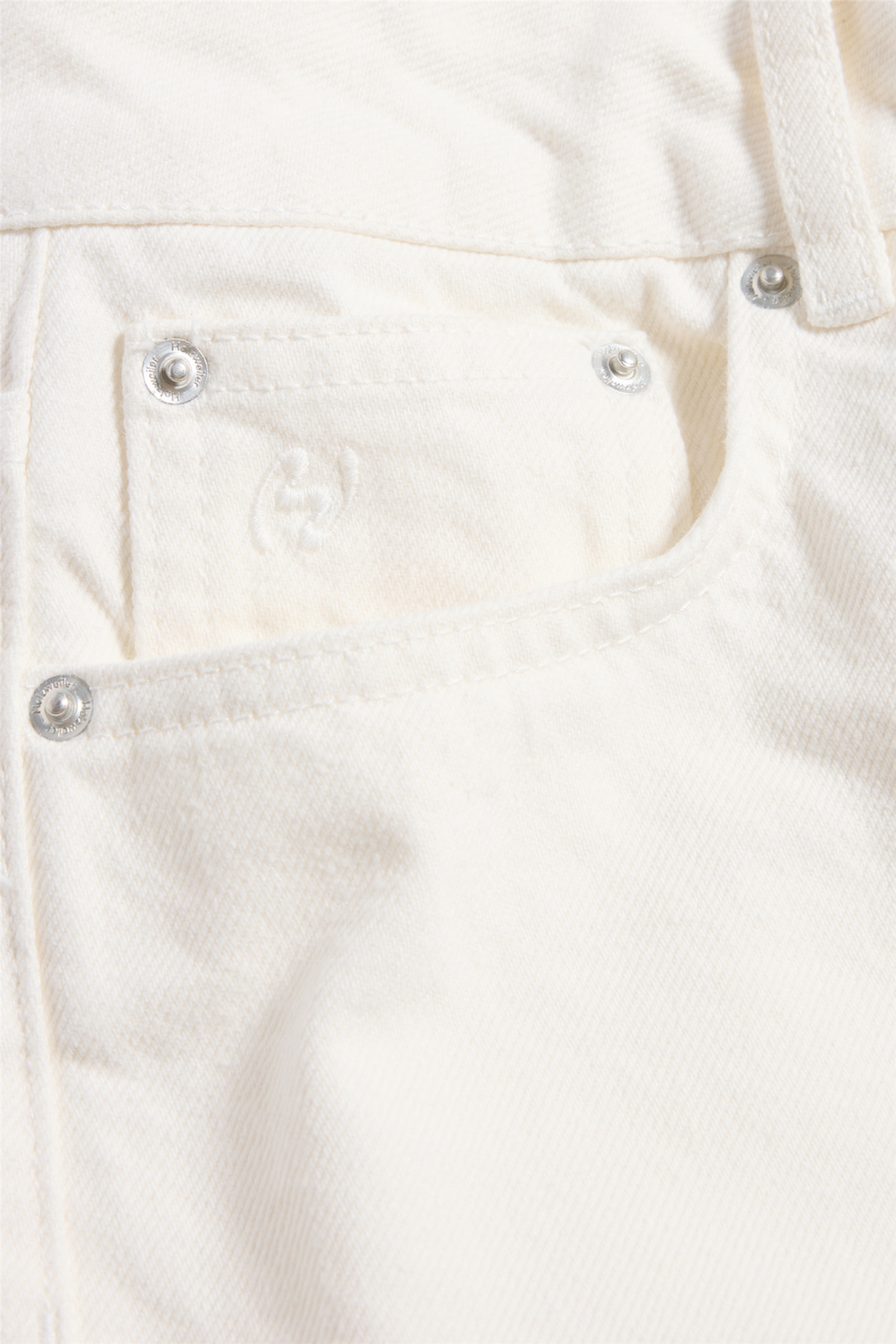 Holzweiler Bukser & jeans W Wide Jeans Ecru