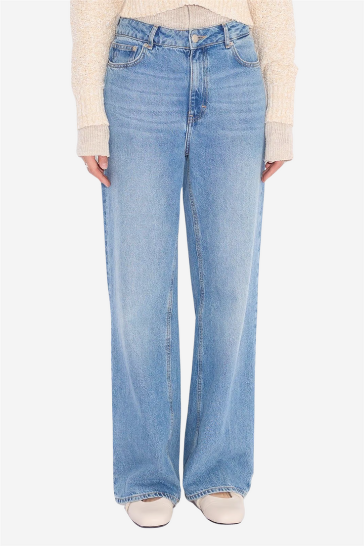 Holzweiler Bukser & jeans W Wide Jeans Lt. Blue