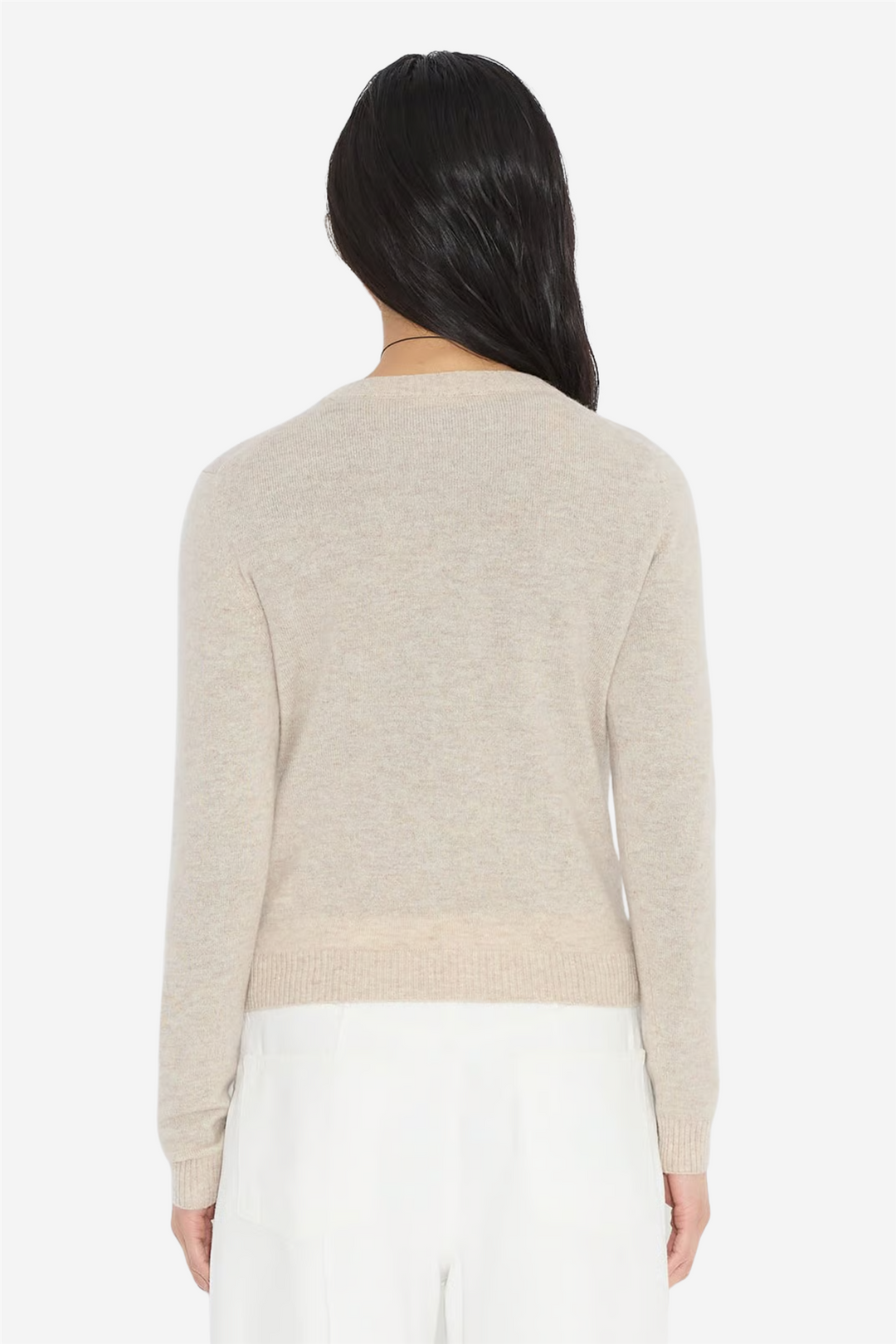Holzweiler Genser & Cardigan W. Cashmere Crewneck Sand