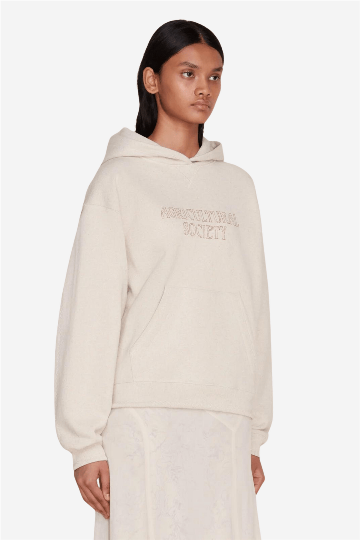 Holzweiler shop white hoodie