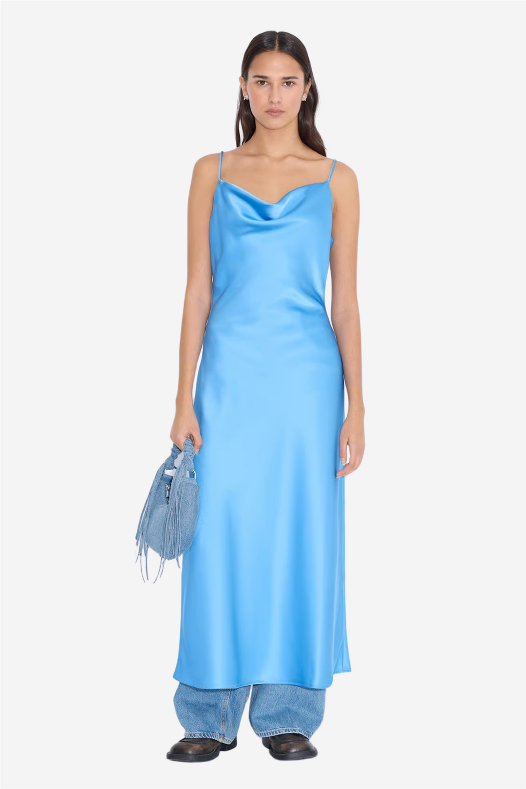 Holzweiler Kjoler & jumpsuits Eila Dress Blue