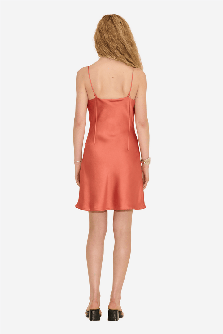 Holzweiler Kjoler & jumpsuits Eila Short Dress Terracotta