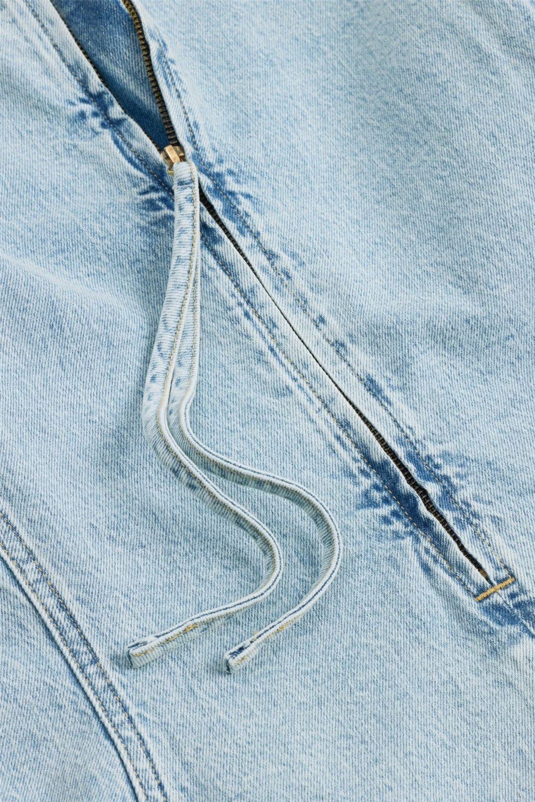 Holzweiler Kjoler & jumpsuits Short Denim Dress Blue Washed