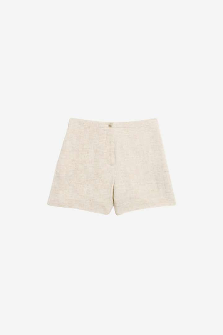 Holzweiler Shorts Dais Linen Mix Shorts Sand