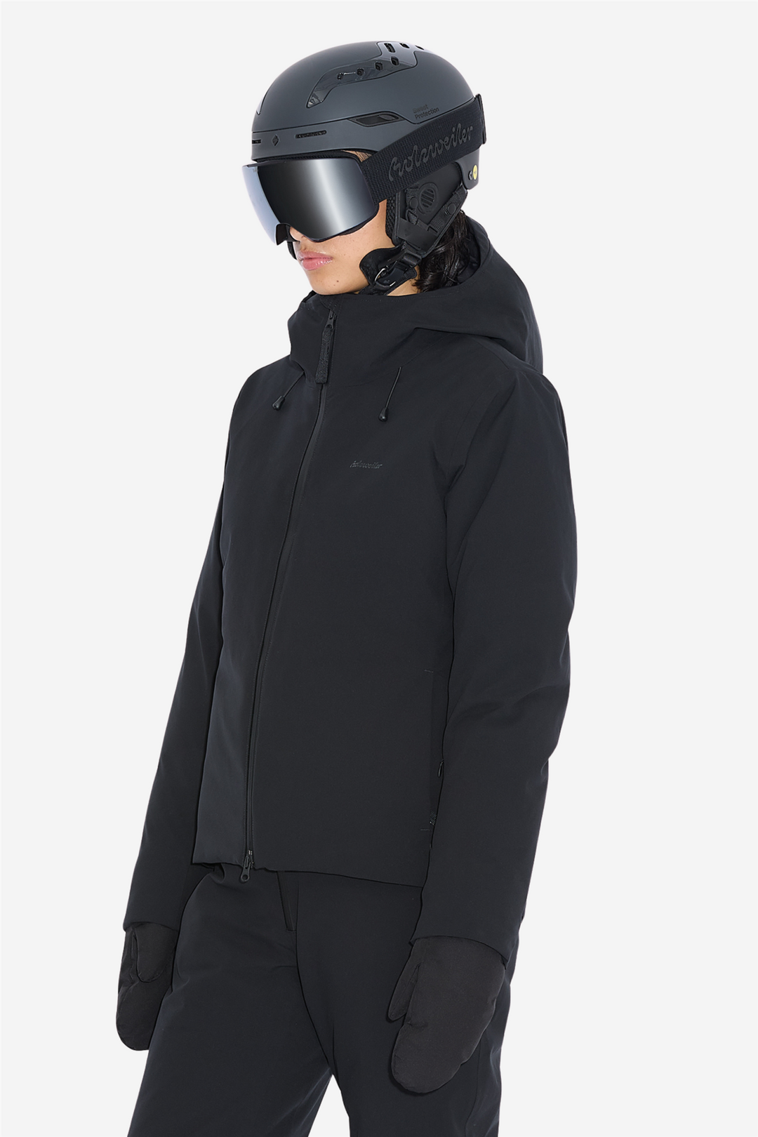 Holzweiler Skitøy W Tryvann Lt Down Jacket Dark Grey