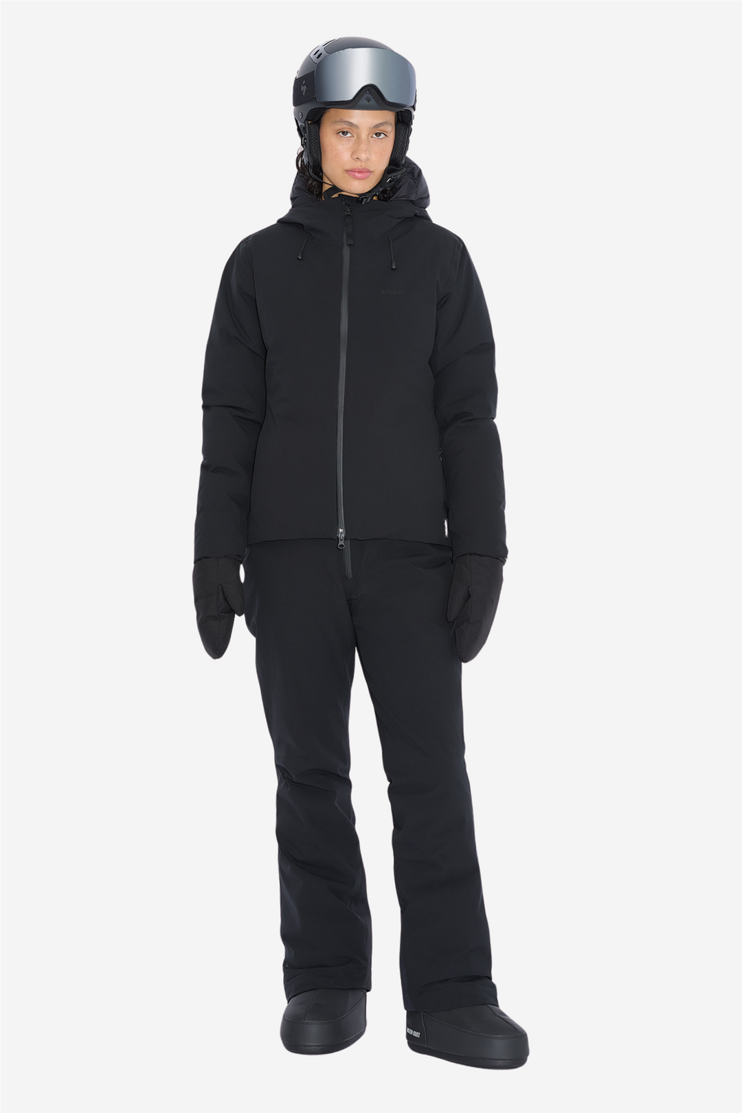 Holzweiler Skitøy W Tryvann Lt Down Jacket Dark Grey