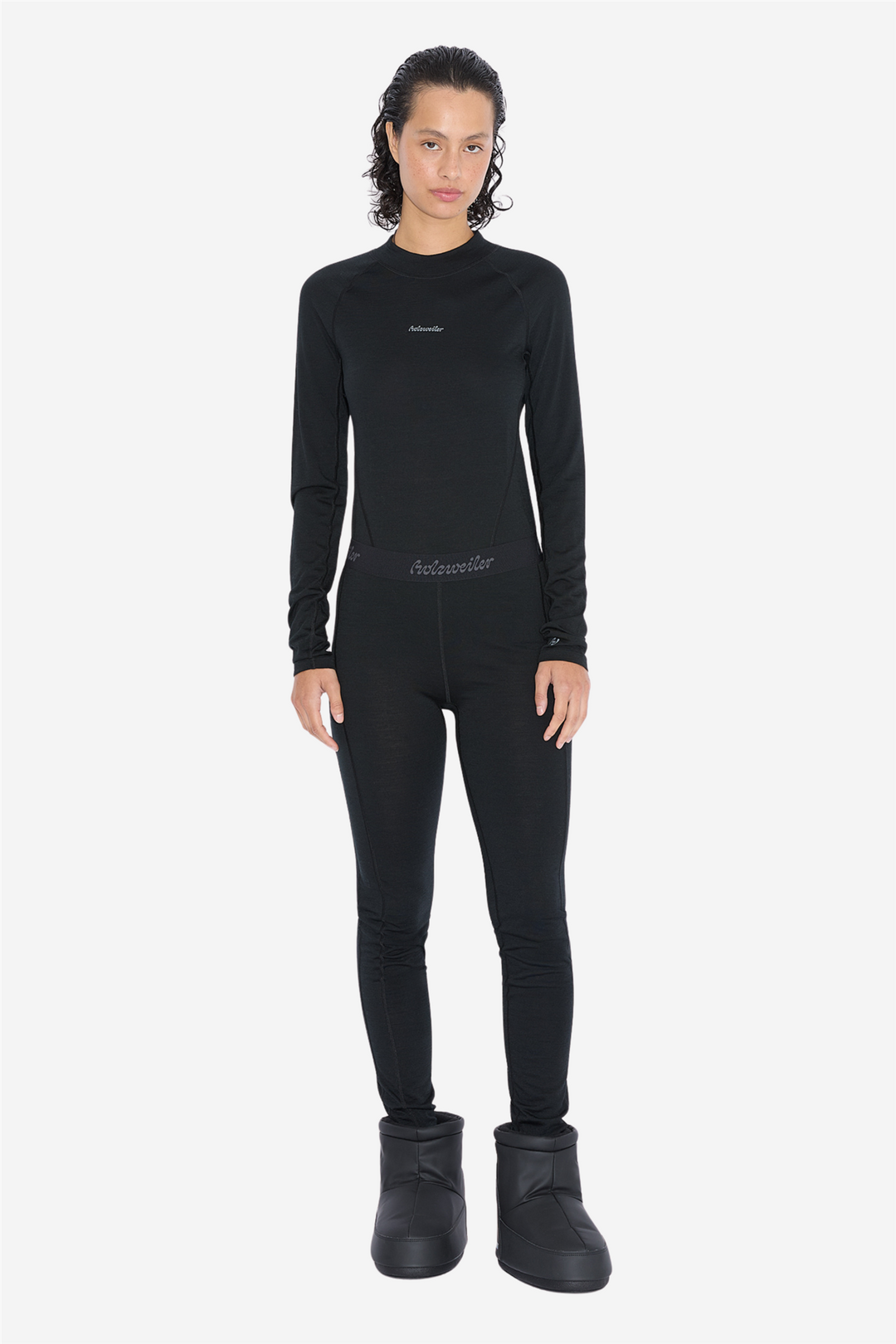 Holzweiler Skitøy W Tryvann Top Black