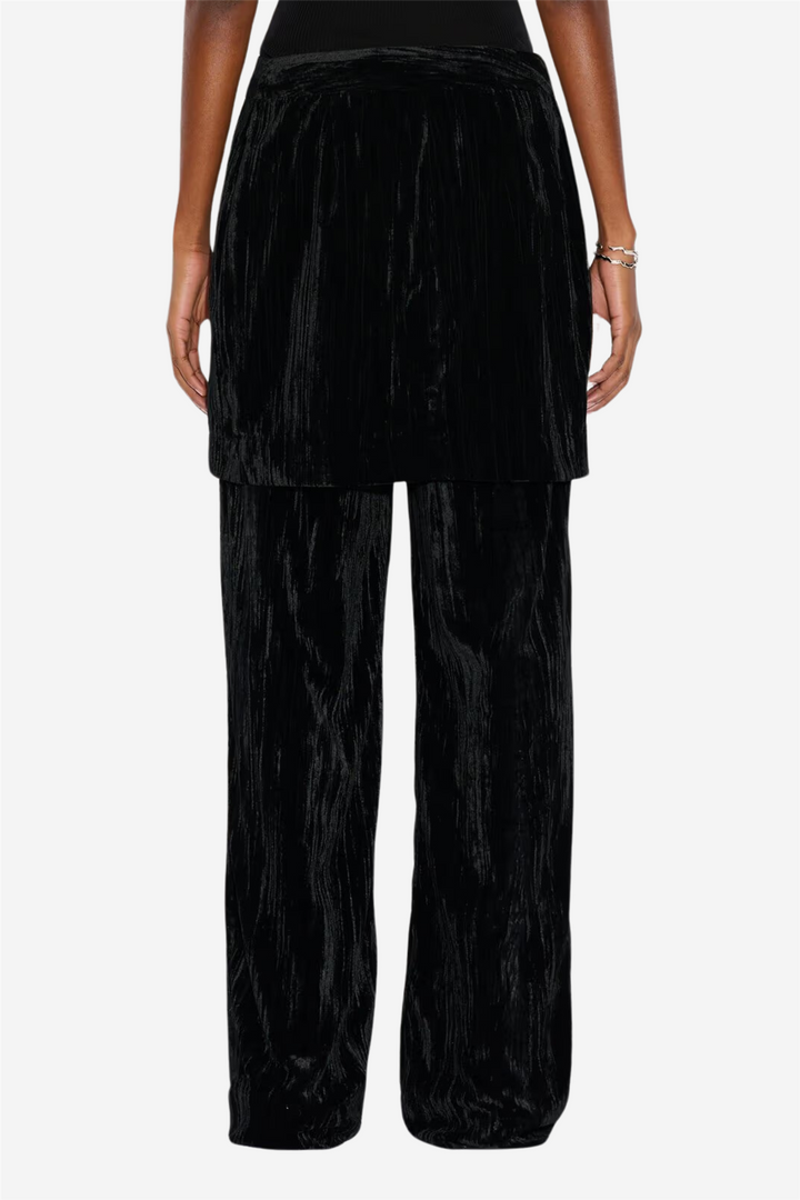 Holzweiler Skjørt Cygnet Velvet Skirt Black