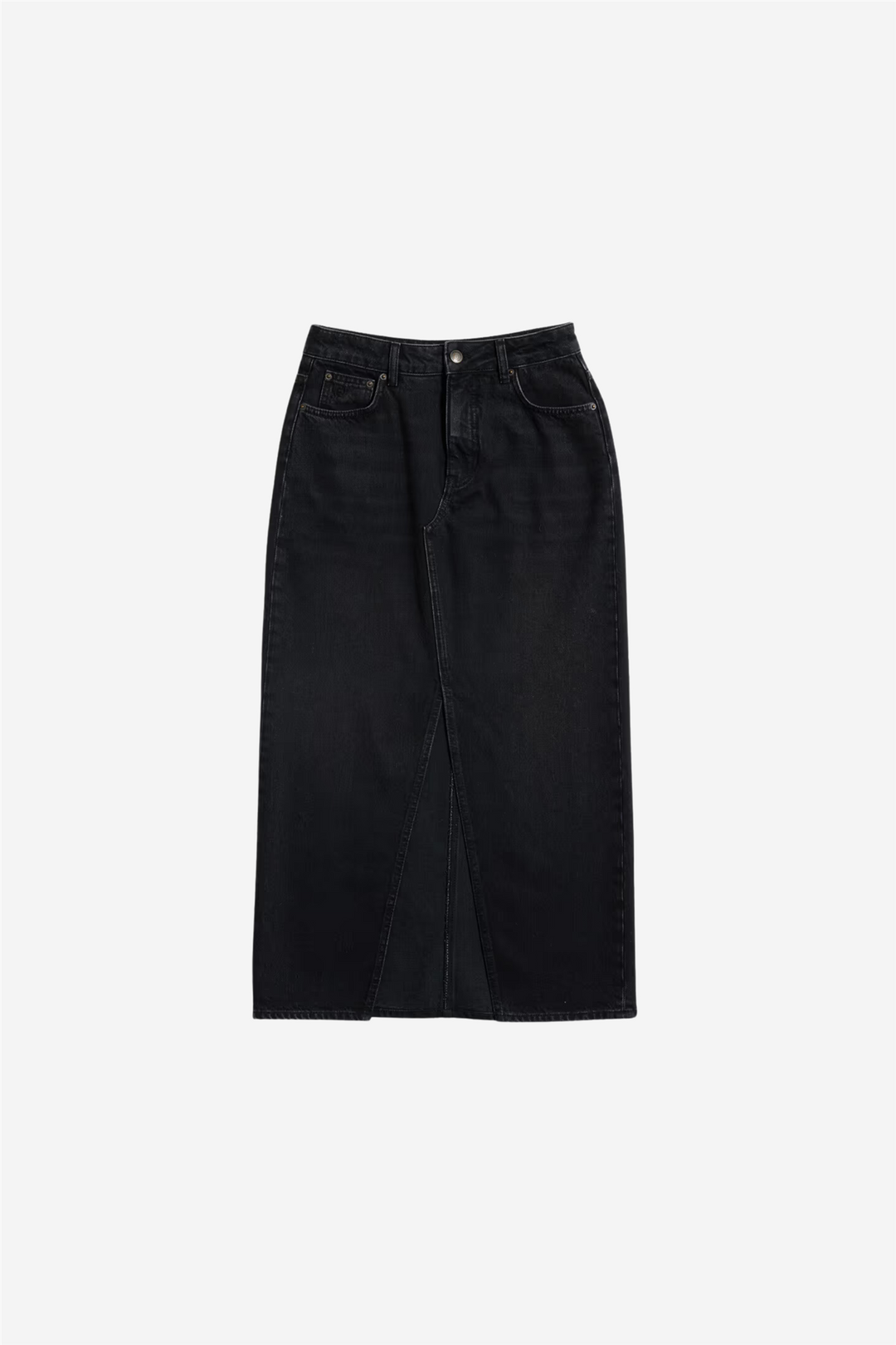 Holzweiler Skjørt Denim Long Skirt Black