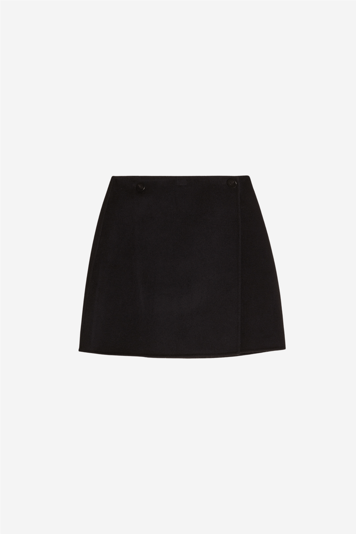 Holzweiler Skjørt Erina Wool Skirt Black