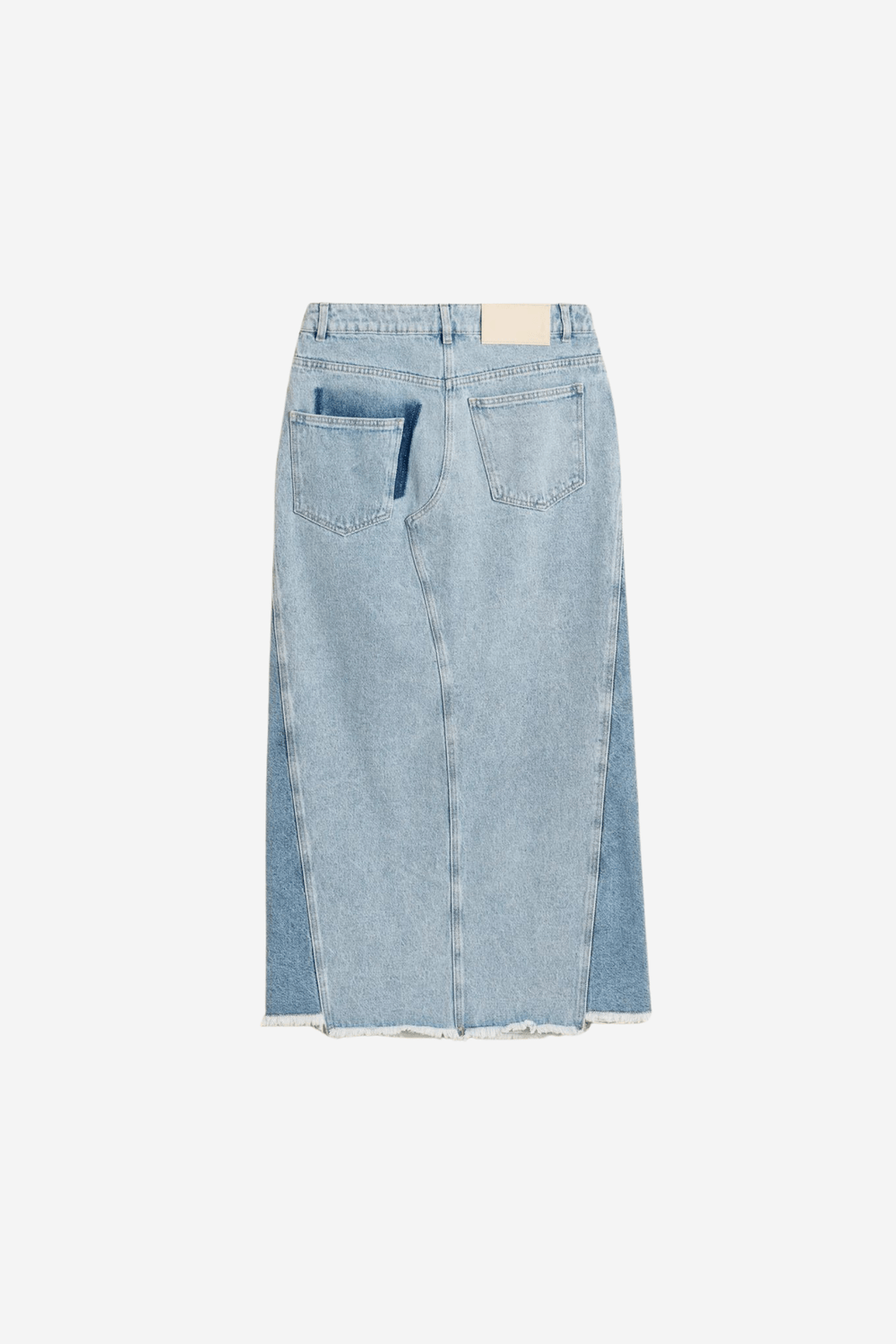 Holzweiler Skjørt Louisa Long Denim Skirt Lt. Blue Mix