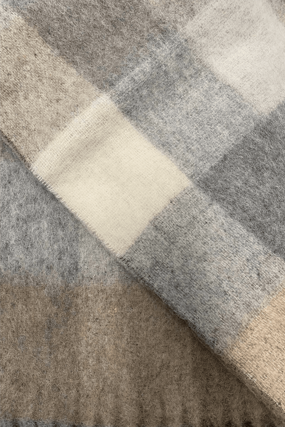 Holzweiler Tilbehør Fresia Check Cappucino