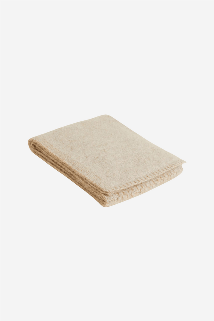 Holzweiler Tilbehør Tine Knit Scarf Sand Mix