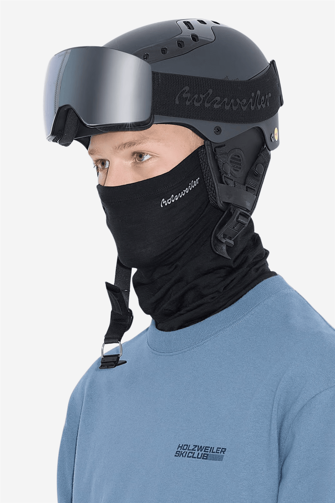 Holzweiler Tilbehør Tryvann Neck Warmer Black