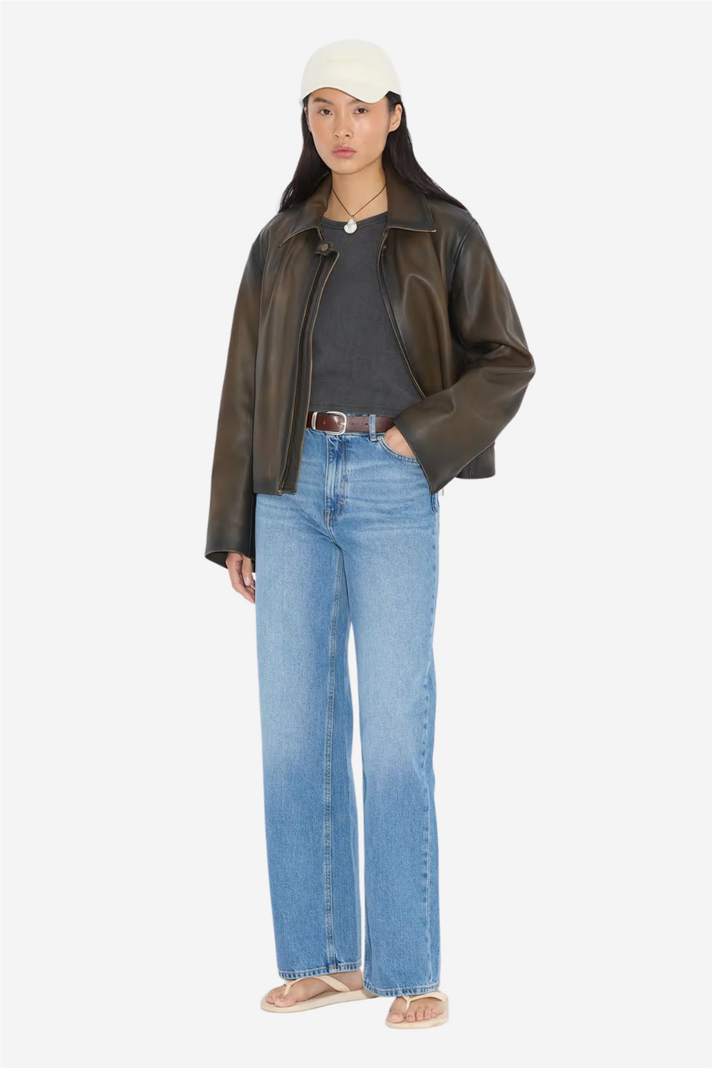 Holzweiler Tilbehør Tucker Logo Cap Ecru