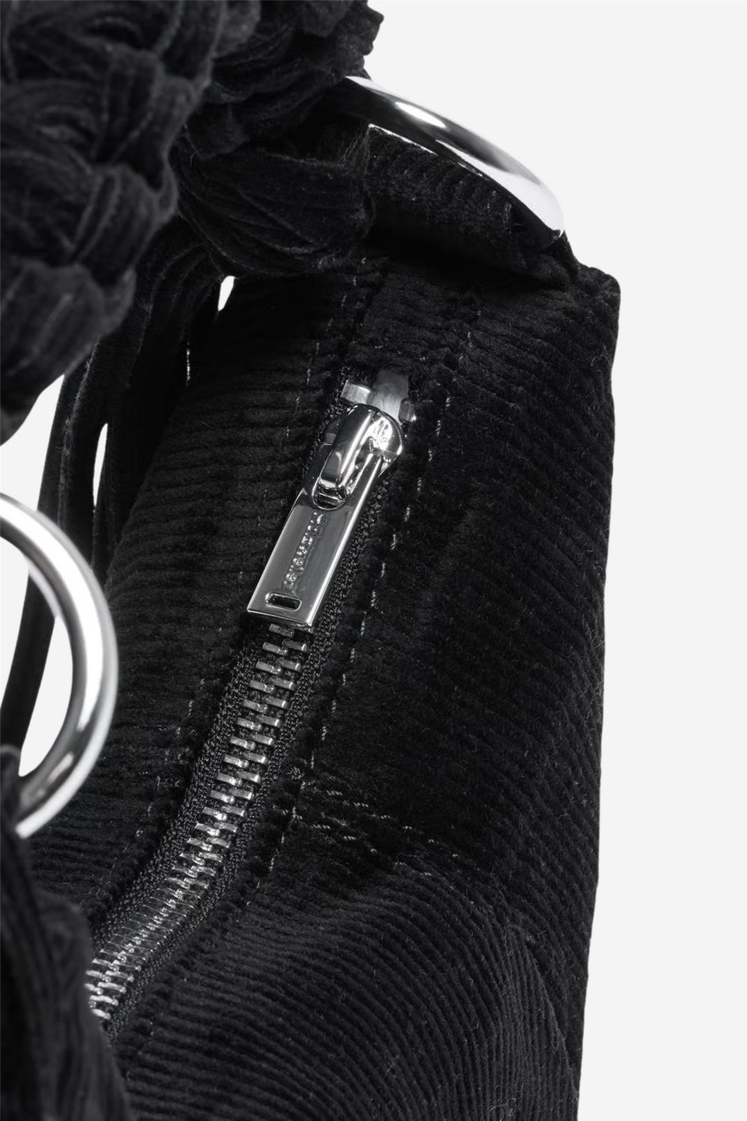 Holzweiler Vesker Cocoon Corduroy Micro Bag Black