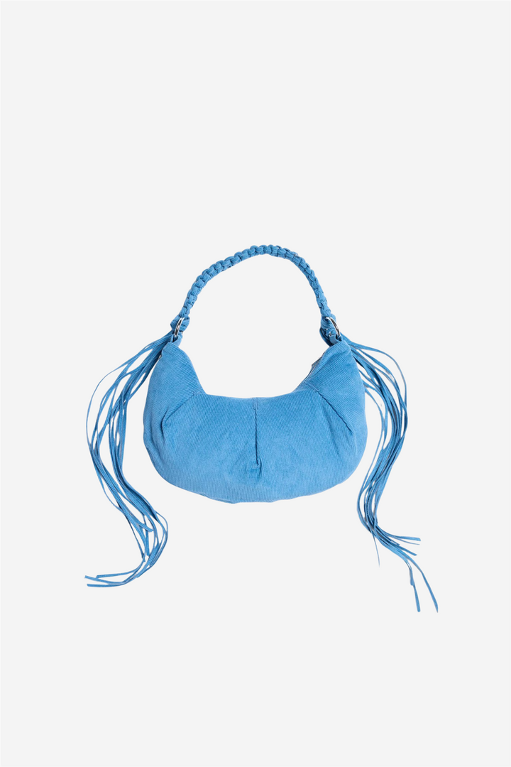 Holzweiler Vesker Cocoon Corduroy Small Bag Lt. Blue