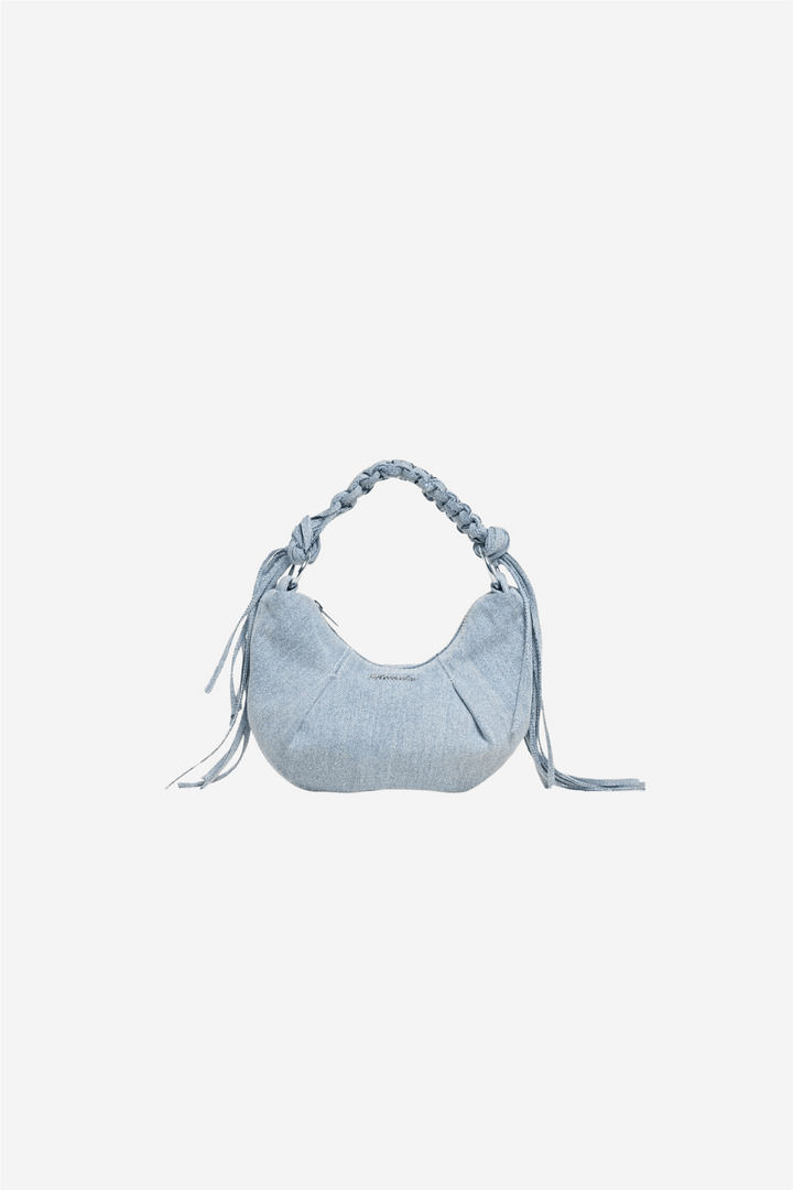 Holzweiler Vesker Cocoon Denim Micro Bag Lt. Blue Mix