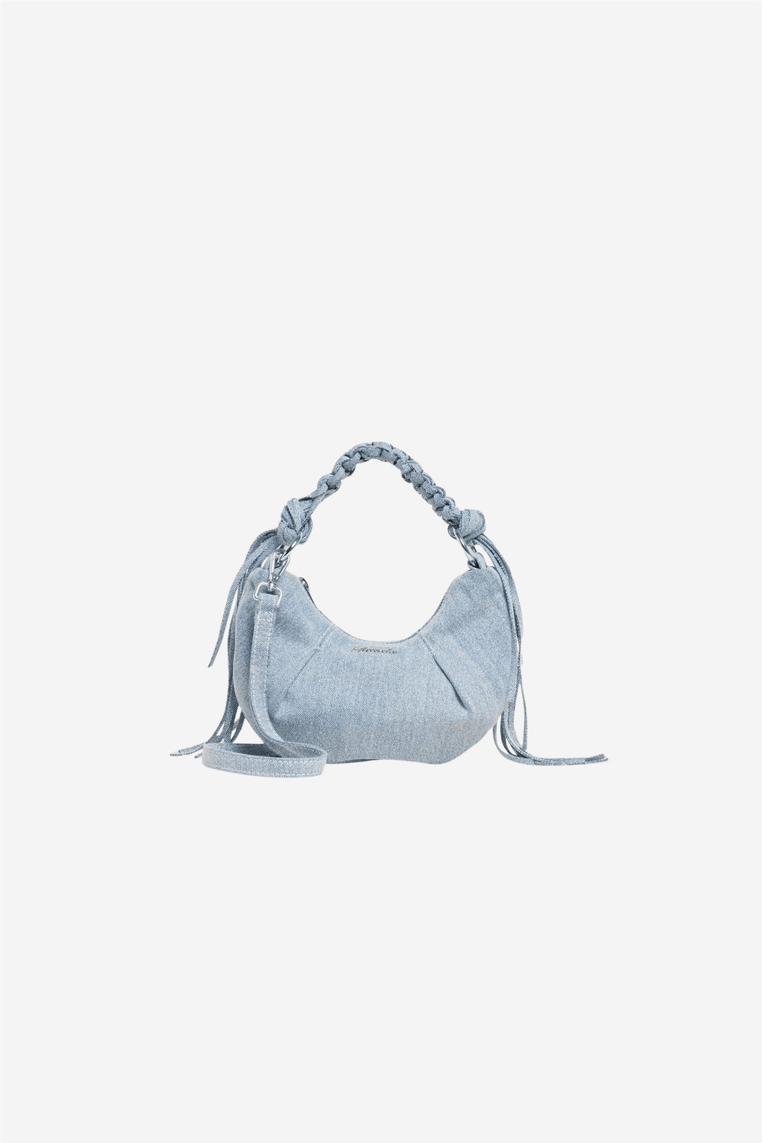 Holzweiler Vesker Cocoon Denim Micro Bag Lt. Blue Mix