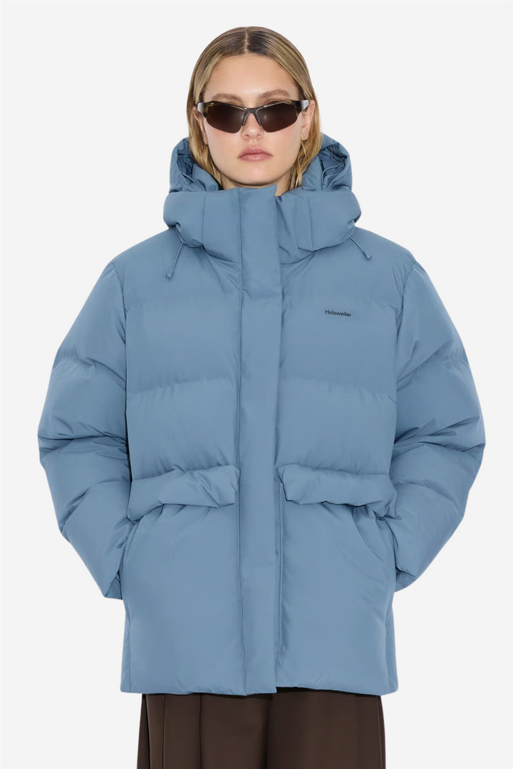 Holzweiler Yttertøy Besseggen Down Jacket Blue Aqua