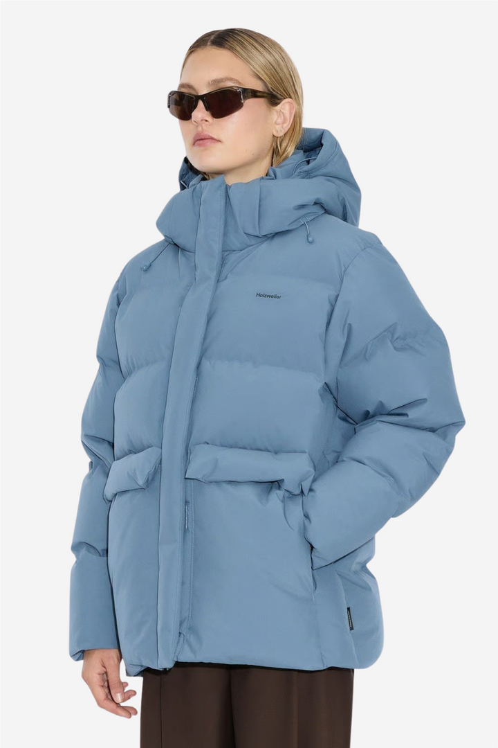 Holzweiler Yttertøy Besseggen Down Jacket Blue Aqua