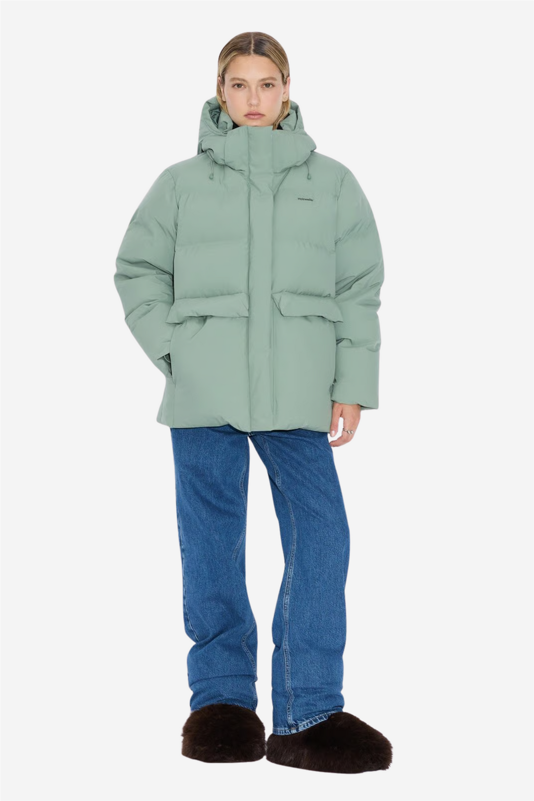 Holzweiler Yttertøy Besseggen Down Jacket Green