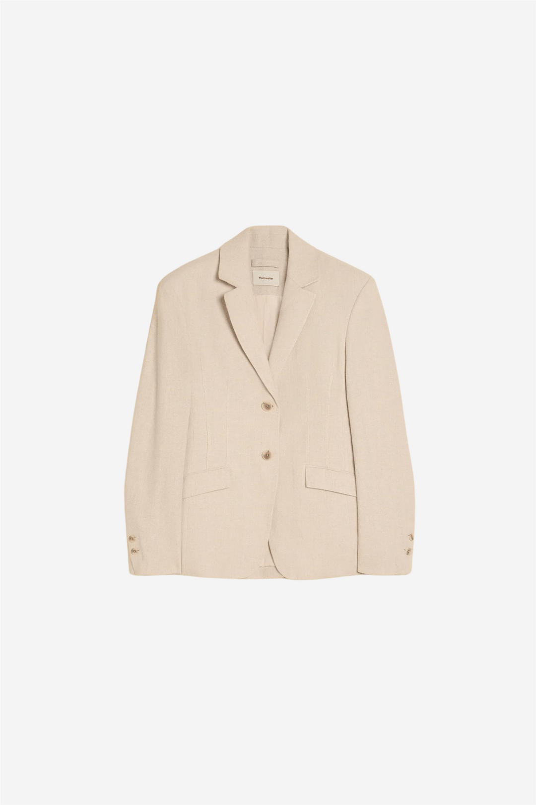 Holzweiler Yttertøy Cygnet Linen Blazer Ecru