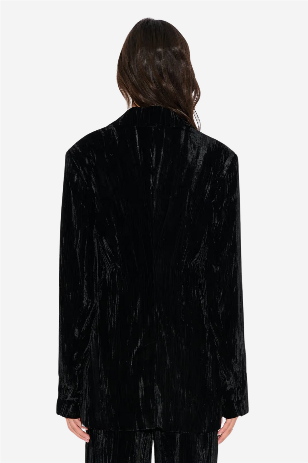 Holzweiler Yttertøy Cygnet Velvet Blazer Black